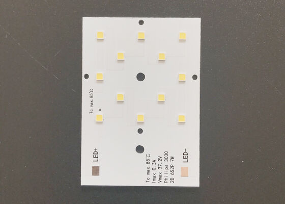 Espessura de alumínio pequena 1.5mm da placa do PWB do tamanho 7W de SMD 3030