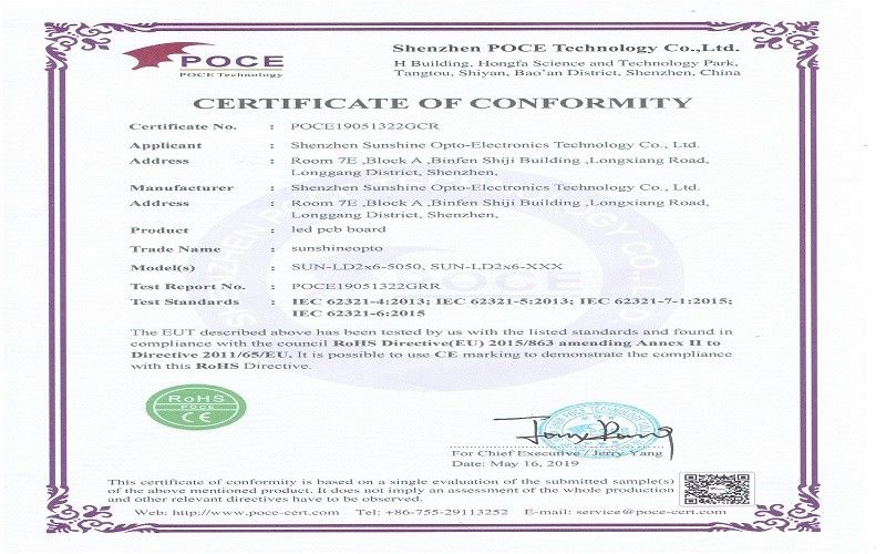 CHINA Sunshine Opto-electronics Enterprise Co.,ltd Perfil da companhia