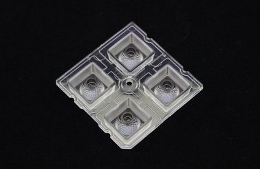 comprar PMMA Led Collimator Lens , 4 in 1 Led Optical Lens For SMD 5050 Led Lamp Fabricação em linha