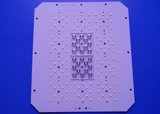 comprar Placa PCB de alumínio 144 LED material de PC de grau óptico para iluminação de alto brilho Fabricação em linha