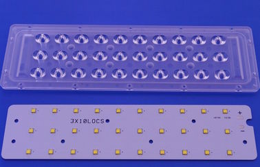 comprar Placa do PWB 3535 que monta o diodo emissor de luz e a lente ótica para a lâmpada do posto de gasolina Fabricação em linha