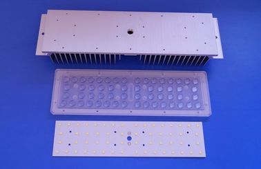 comprar 56w módulo do diodo emissor de luz de 30/60/90 de grau 3030SMD 150-160LM/W com o dissipador de calor para a luz alta da baía Fabricação em linha