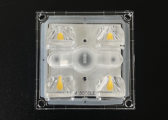 comprar 10w 15w 20w quadrado 5050 SMD módulo LED lente à prova d'água 50x50mm 4 em 1 60/90/75x150 graus Fabricação em linha