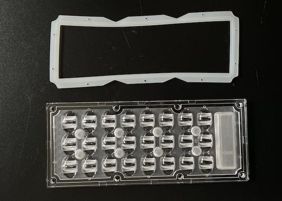 3x8 24 LED 5050SMD MODULE 163X85 DEGREE Street light lens for 40w 50w lamp