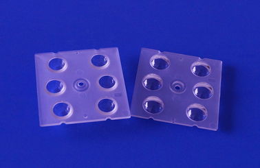 comprar 6 disposição da lente do diodo emissor de luz do PC do diodo emissor de luz 5050SMD da luz alta da baía de 90 graus disposição da lente multi Fabricação em linha