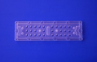 comprar A lente conduzida da luz de rua de SMD 3535, 28 em 1 grau 80x150 conduziu a lente ótica Fabricação em linha