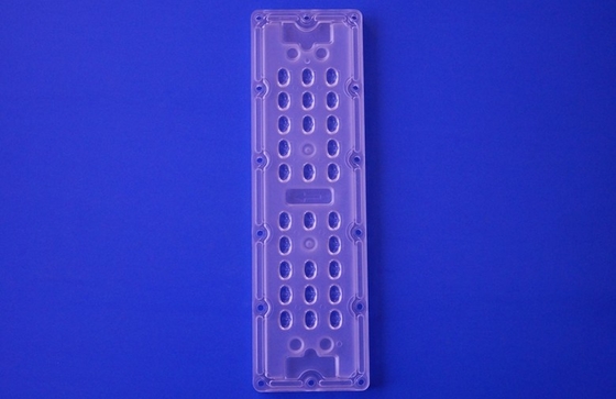 SMD 3535 Led Street Light Lens , 28 In 1 80x150 Degree Led Optical Lens