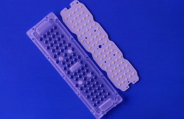 comprar 90 o módulo solar da iluminação de rua do grau 72W conduziu a pegada pequena das lentes do sistema ótico Fabricação em linha