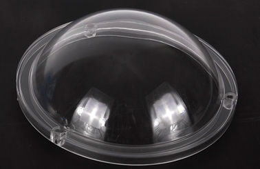 comprar tampa plástica transparente conduzida 91% Tranmittance do PC da lente da lâmpada do diâmetro de 142MM baía alta Fabricação em linha
