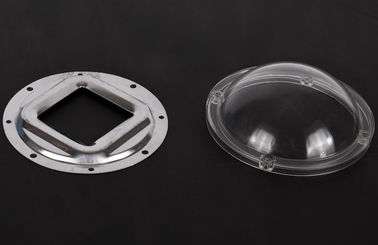 comprar Lente alta da luz da baía do diâmetro 118MM 120 graus para todo o tipo do diodo emissor de luz da ESPIGA Fabricação em linha