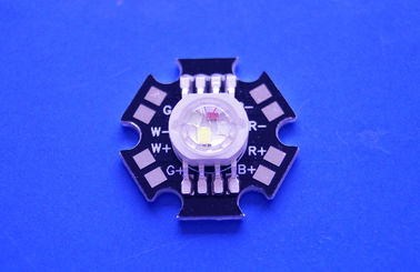 comprar O poder superior RGBW da microplaqueta do diodo emissor de luz de 4X3W Epistar conduziu o diodo com PWB preto da estrela Fabricação em linha