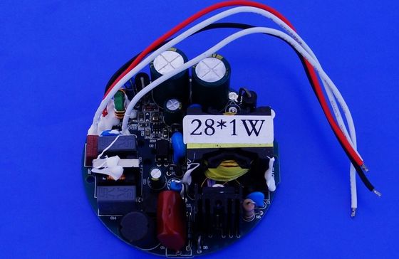 1.28A Led Constant Current Driver , Led Power Supply For 28w E40 / E27 Lamp