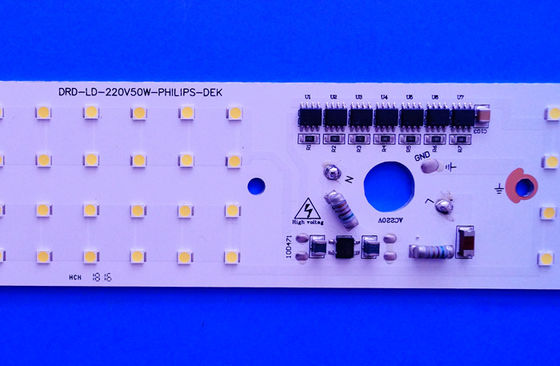 60 Degree 50W Linear High Bay Light Lens Led Module 220v 244x48mm PCB Size