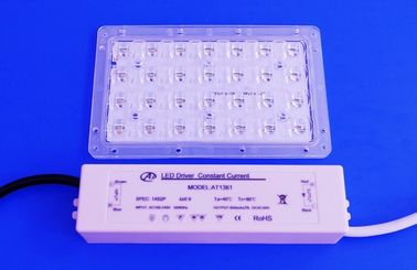 comprar componentes da luz de rua do diodo emissor de luz da lente do PC 28W, lente da luz de rua da lâmpada da estrada Fabricação em linha
