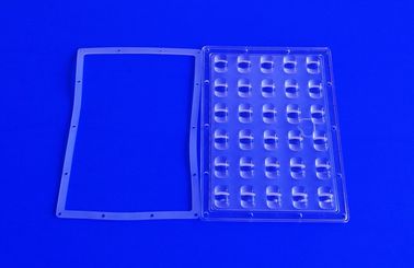 comprar Lente da luz de rua do diodo emissor de luz de PMMA para o módulo 171x125x8.13mm da lâmpada da estrada Fabricação em linha