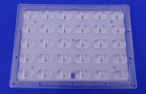 PMMA LED Street Light Lens For Road Lamp Module 171x125x8.13mm