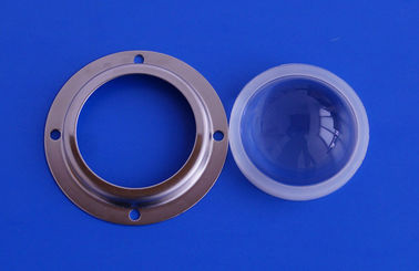 comprar 90 lente da ESPIGA do grau 50mm, lente óptica do diodo emissor de luz para a luz de inundação Led Fabricação em linha