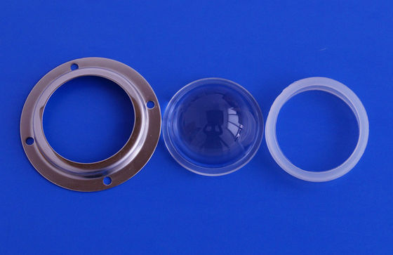 90 degree 50mm COB lens , LED Optical Lens For Led Flood Light