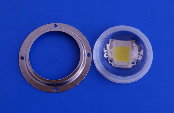 50W Led Glass Lens / LED Optical Lens For Led light , 60 degree Beam Angle