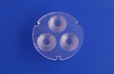comprar Disposição conduzida da lente do grânulo de PMMA 3W lente de superfície ótica para as peças da iluminação da substituição Fabricação em linha