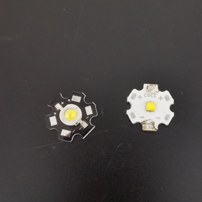 comprar 130LM 2900K - microplaqueta branca morna do diodo emissor de luz Bridgelux do poder superior de 3200K 1w para a luz de rua Fabricação em linha