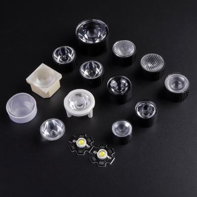 comprar a superfície clara PMMA de 15mm conduziu a lente, lente óptica côncava para a luz da tocha Led Fabricação em linha