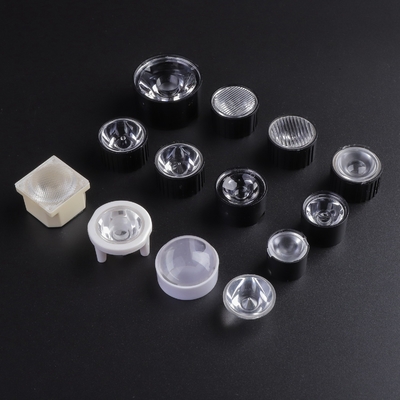 comprar 5 lente estreita do colimador do diodo emissor de luz do feixe PMMA do grau, lentes da tocha do diodo emissor de luz Fabricação em linha