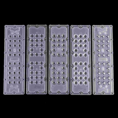 comprar Disposição 28 da lente da luz alta da baía multi em 1 60 lente conduzida Pmma do grau SMD 5050 Fabricação em linha