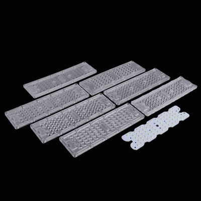 comprar Lentes de luz de rua LED com PCB para luz de túnel, SMD 3030 Lentes de óptica LED Fabricação em linha
