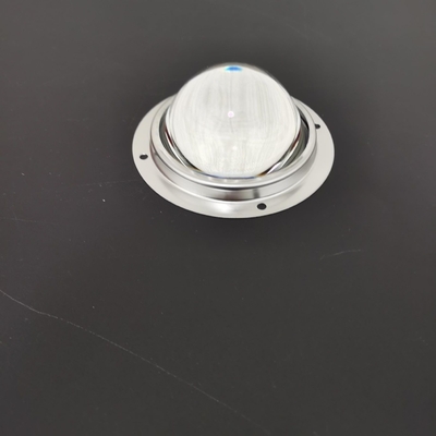 comprar 100w conduziu a lente de vidro conduzida 78mm leve, lente conduzida 60 graus com dissipador de calor quadrado Fabricação em linha