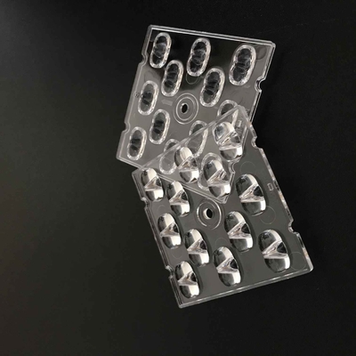 comprar A lente conduzida de SMD 3030, TP4-S 50x50mm conduziu a lente ótica para a luz de rua conduzida Fabricação em linha