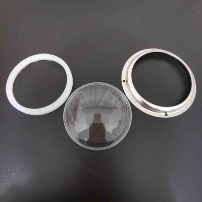 comprar A iluminação do mineiro conduziu a lente conduzida do dissipador de calor da lente o poder de vidro ângulo de feixe de 90 graus Fabricação em linha