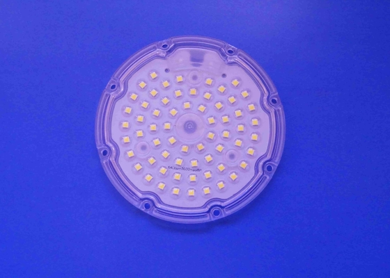 comprar O mini tamanho conduziu lentes do sistema ótico 120 módulo conduzido do ângulo 50W 3030 do grau para a luz alta da baía Fabricação em linha