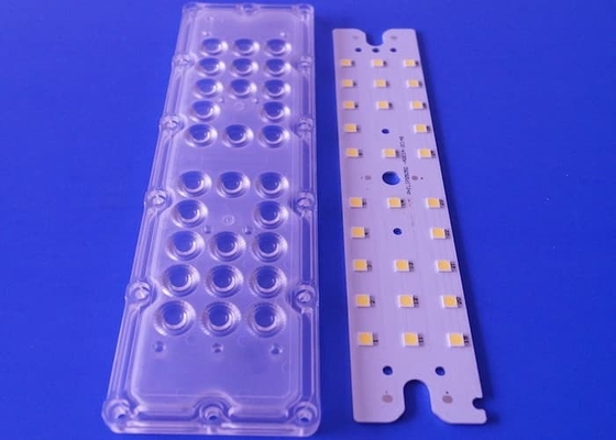 comprar Material ótico urbano do PC da categoria dos pontos 5050 SMD do diodo emissor de luz do módulo 28 da luz de rua do diodo emissor de luz Fabricação em linha