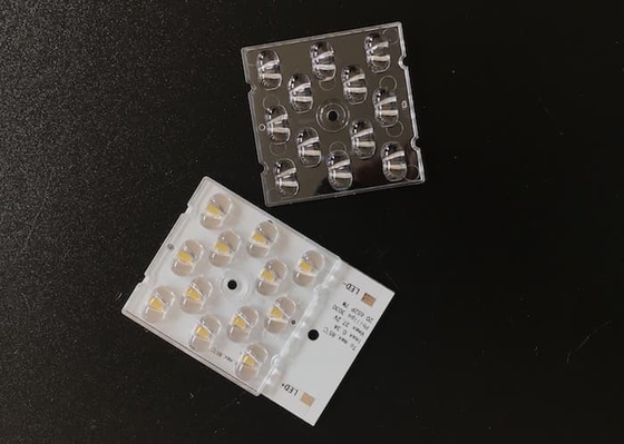 comprar Lente do módulo 156x68 da luz de rua do diodo emissor de luz do quadrado Smd3030 7W Fabricação em linha