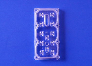 comprar 12 3535 partes do PC ótico 91% Tranmittance da categoria do módulo da lente da luz de rua do diodo emissor de luz de SMD Fabricação em linha