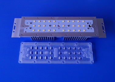 comprar o grau 80x150 conduziu o módulo da lâmpada, lente 150w 5050 SMD 155lm/w da disposição da luz de rua do PC Fabricação em linha
