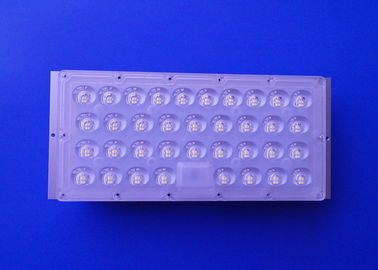 comprar Lente larga do ângulo da placa do PWB do grau do módulo 100x140 da luz de rua do diodo emissor de luz de 3030SMD 150mA Fabricação em linha