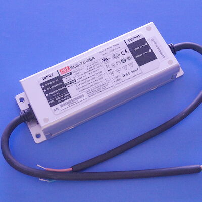 comprar Motorista MEANWELL da luz de ELG-75-36A IP65 48~75W Constant Voltage Constant Current Led Fabricação em linha