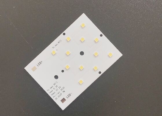 comprar Placa de alumínio do PWB do módulo de SMD3030 12LEDs 50x50mm 6W-10W Fabricação em linha
