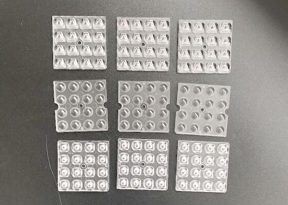 comprar 16 lente ótica do PC de 24LEDs SMD3030 SMD5050 para 50x50mm Fabricação em linha