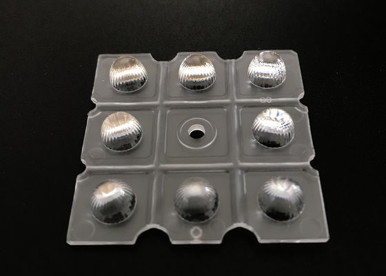 30 Degree PMMA Square LED Lens Array SMD5050 High Power Small Size