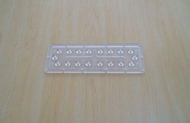 comprar Lente assimétrica conduzida substituível 2 - 3 pistas de veículo com retângulo dão forma Fabricação em linha