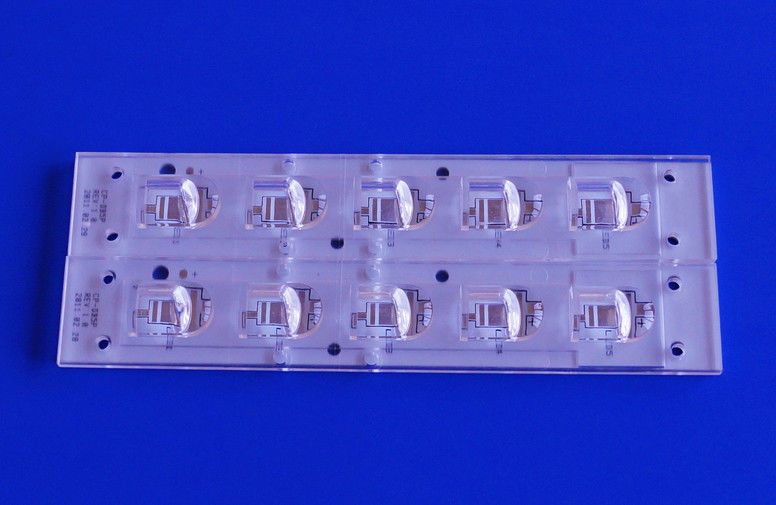 PMMA Lens Led Street Light Lens 40x80 degree Lens Beam Angle With PCB Module
