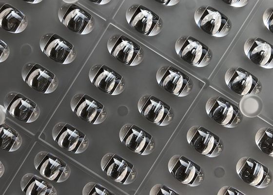 175x175mm 5050 SMD LED Array Lens TYPE2 Beam Angle Square Light Lens for 60W 120W Street Lights