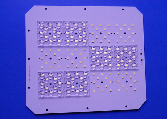 192 LED 3030 SMD 48V LED placa de circuito de iluminação pública com lentes 4 em 1