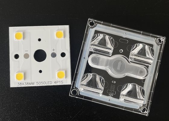 Módulo de Luz de Rua LED SMD 5050 à Prova D'água 10W-15W com Placa LED e Lente