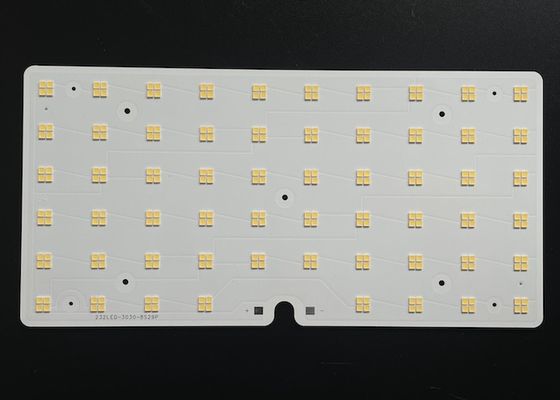 232PCS Módulo LED SMD 3030 com Lente para Luz de Rua PC de Grau Óptico com Ângulo de Feixe de 115x150 Graus