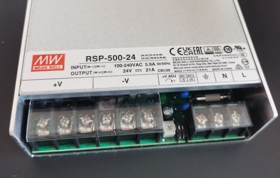 MEAN WELL RSP-500-24 24V 21A 504W AC DC Fonte de alimentação comutada de saída única