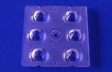 6 em 1 com TIPO de disposição teste padrão da lente do diodo emissor de luz do PC 5050 do feixe de III para luzes de rua